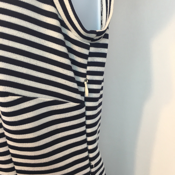 Women's Zara Basic striped dress - Picture 4 of 5